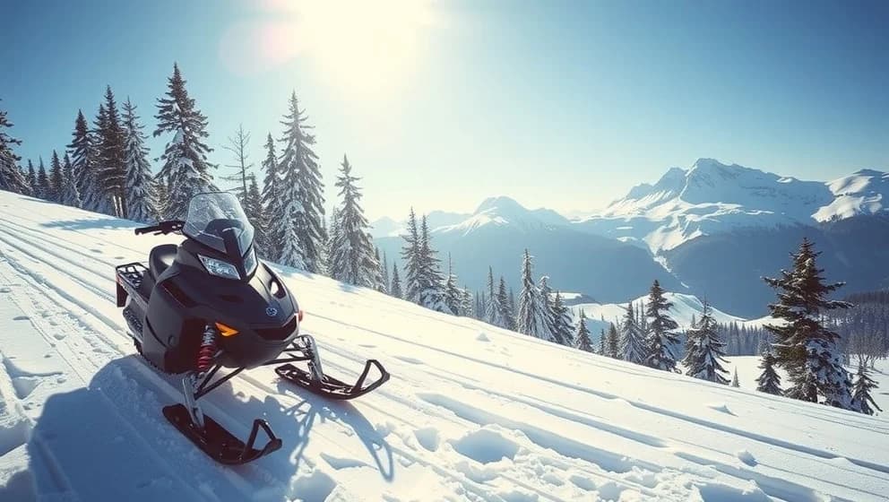 Lynx 49 Ranger 600 E-Tec snöskoter för vägen